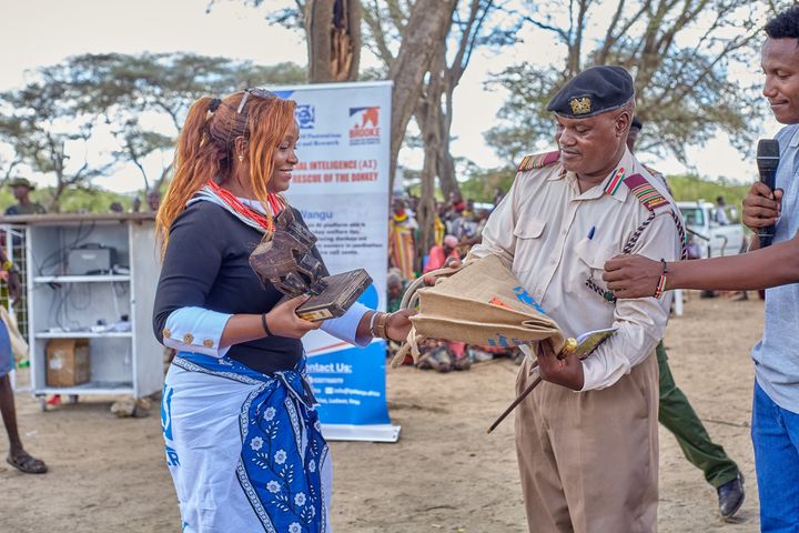 An award presented during the community event