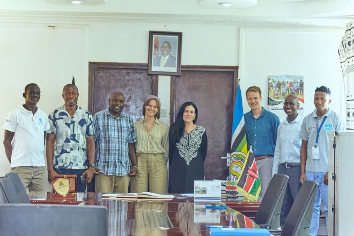 IPDR staff and partners together after a meeting